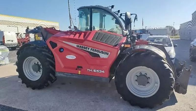 E-FARM: Massey Ferguson 6534 - Telehandler - id 2YYTP9I - €72,000 - Year of construction: 2022 - Engine hours: 2,300,Engine power (HP): 135,France