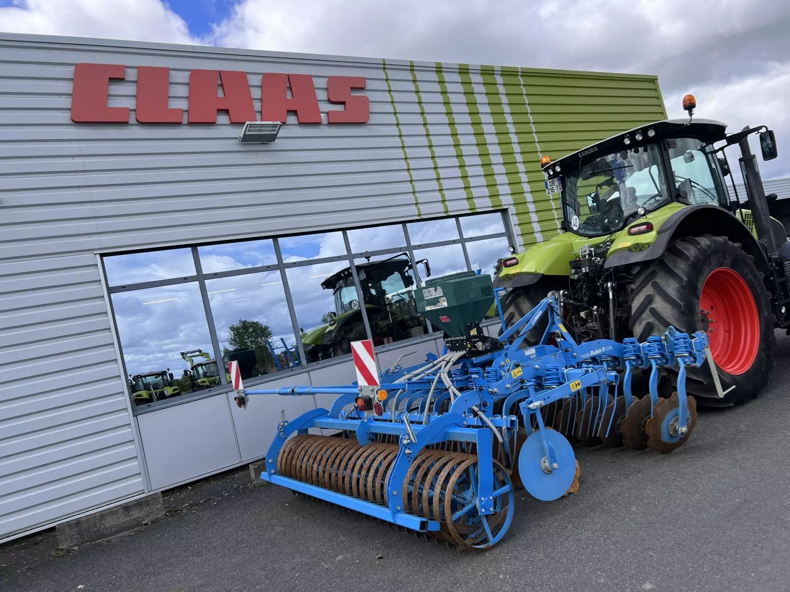 E-FARM: Lemken dechaumeur 3.00m rubin - Cultivateur - id ATGCLHD - 14 500 € - Année: 2011 - France