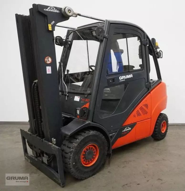 E-FARM: Linde h 30 d (3b) evo 393-02 - Maszt sztaplowy - id R7MCCMM - 31 500 € - Rok produkcji: 2017 - Motogodziny: 5550,Niemcy