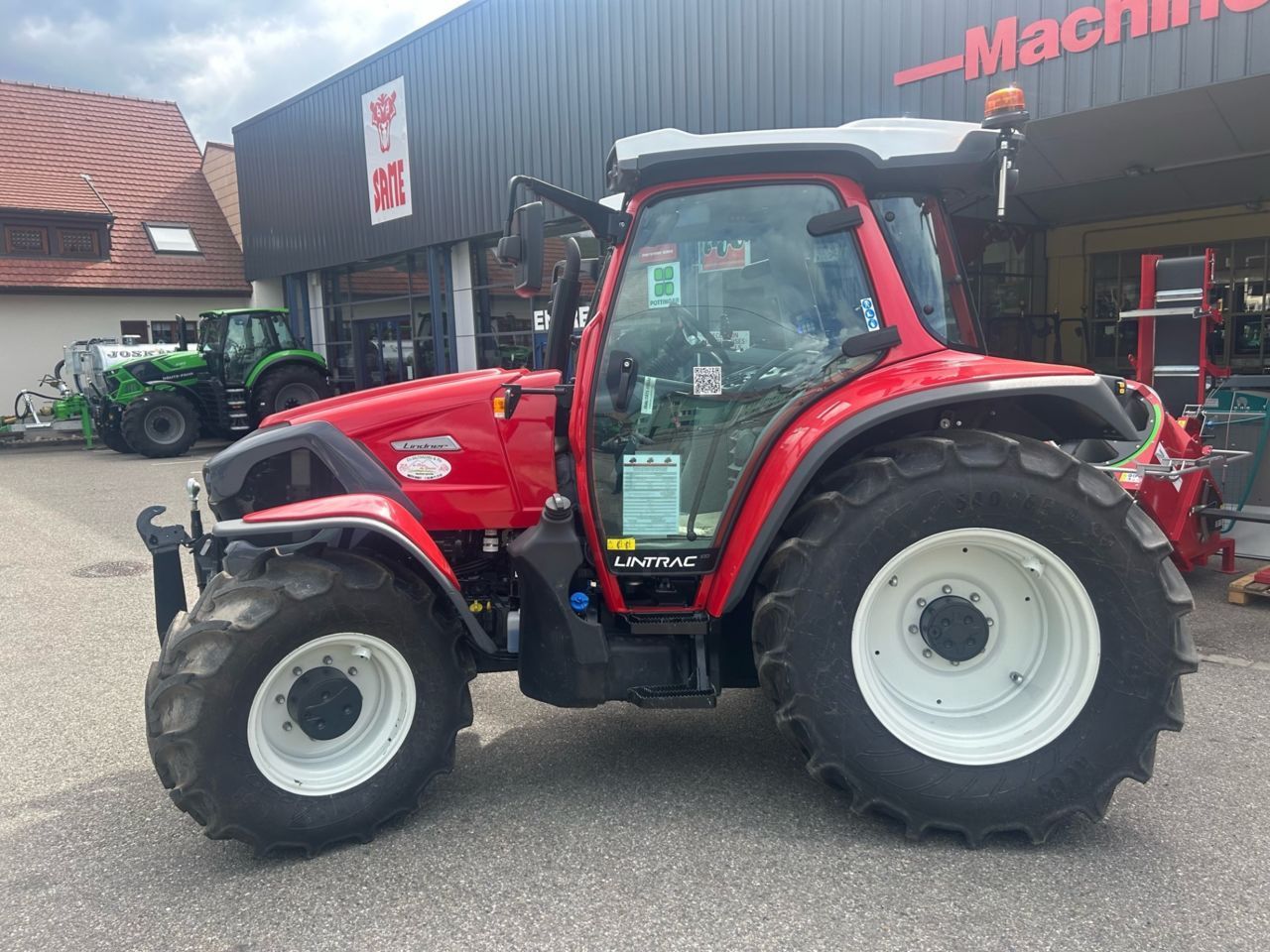 E-FARM: Lindner Lintrac 100 - Tracteur - id 6FZITR9 - 99 900 € - Année: 2023 - Lecture du nombre d'heure: 20,Puissance du moteur (chevaux): 117,France