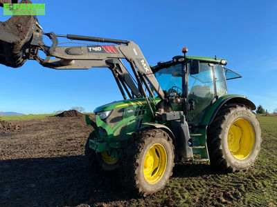 E-FARM: John Deere 6110 R - Tractor - id PSSPNDA - €68,000 - Year of construction: 2017 - Engine hours: 5,650,Engine power (HP): 110,France