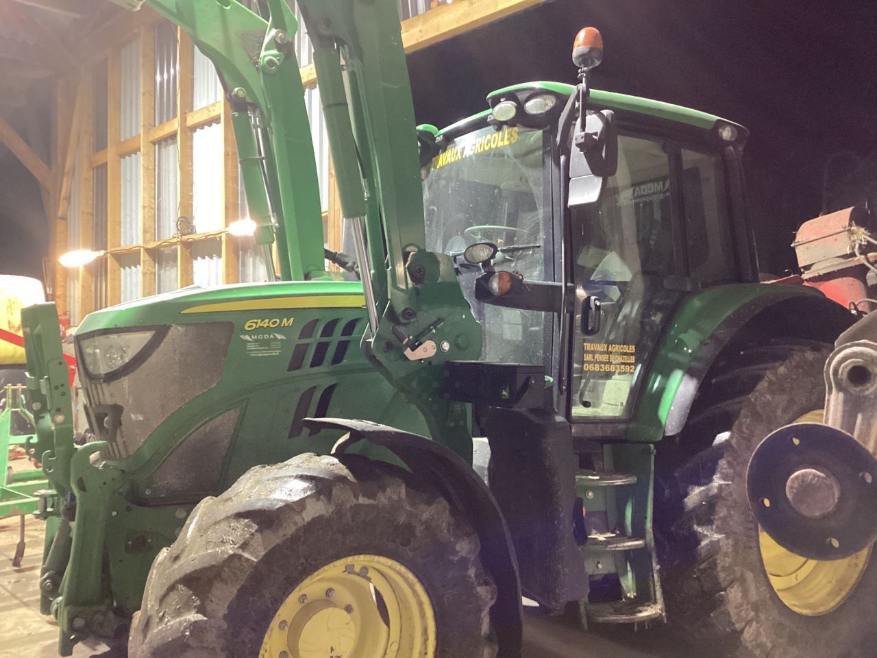 John Deere 6140 M Tractor €69,000