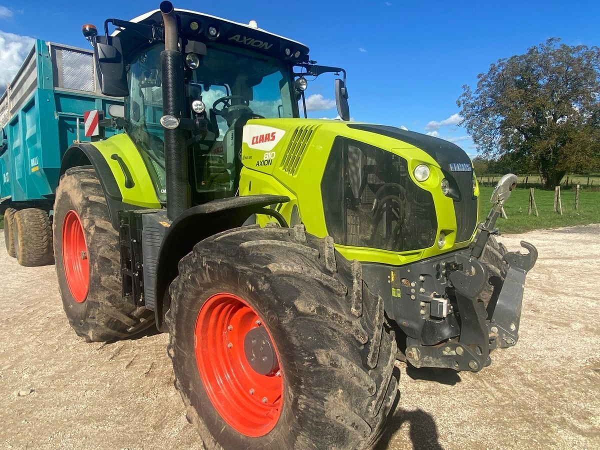 E-FARM: Claas Axion 810 - Tractor - id GACKFWS - €105,000 - Year of construction: 2022 - Engine hours: 2,850,Engine power (HP): 205,France