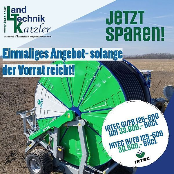 E-FARM: Irtec gi/f8 125-500, 125-600 - Bewässerung - id 8HDHYGR - 30.500 € - Baujahr: 2025 - Österreich