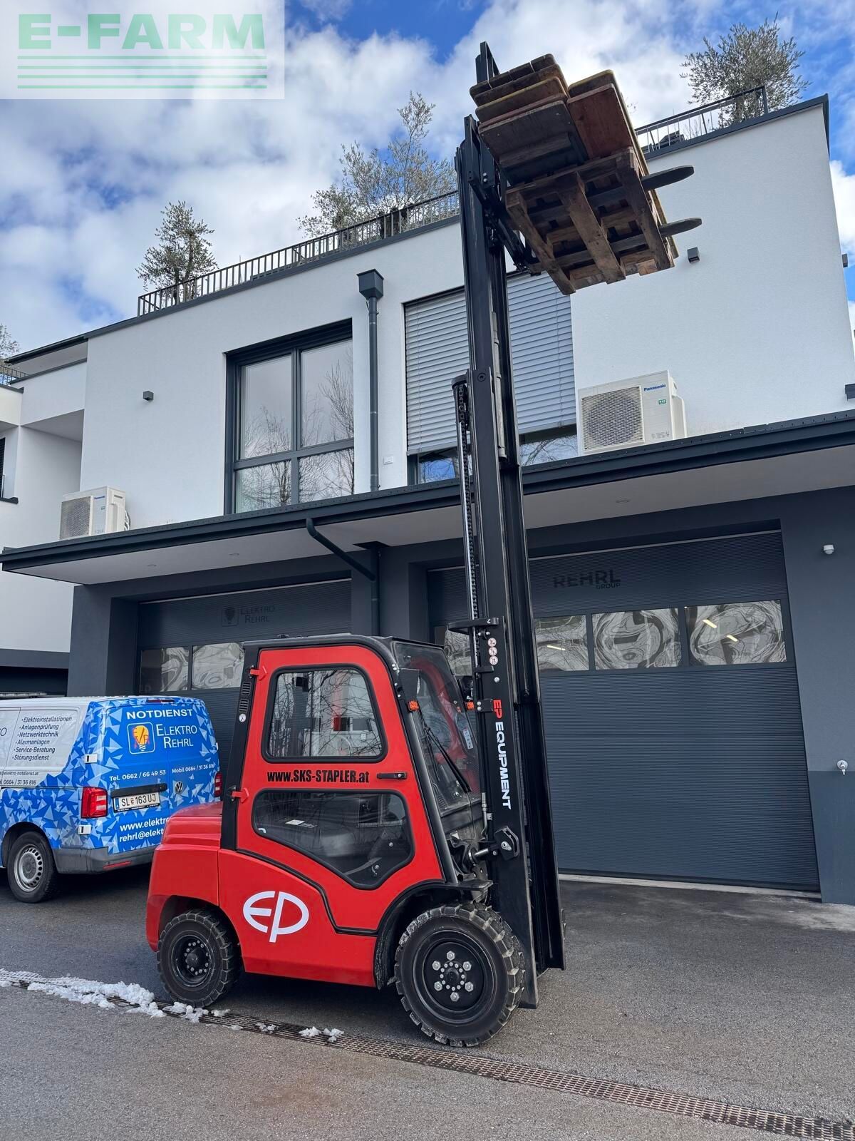 EP Equipment Вилочный погрузчик 20 000 €