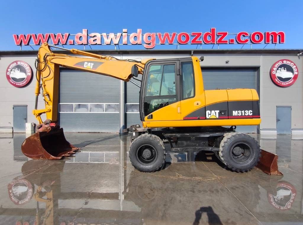 Caterpillar m 313 c Excavadora de ruedas 22.000 €