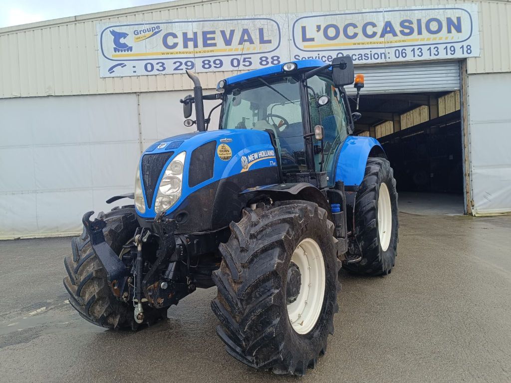 E-FARM: New Holland T7.185 - Tractor - id HDF7INR - €62,000 - Year of construction: 2013 - Engine hours: 4,846,Engine power (HP): 155,France