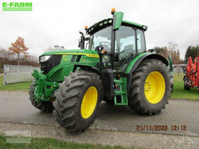 E-FARM: John Deere 6R 130 - Τρακτέρ - id VKXPCSW - 142.000 € - Χρονία: 2023 - Μετρητής ωρών: 190,Ισχύς κινητήρα: 150,Γερμανία