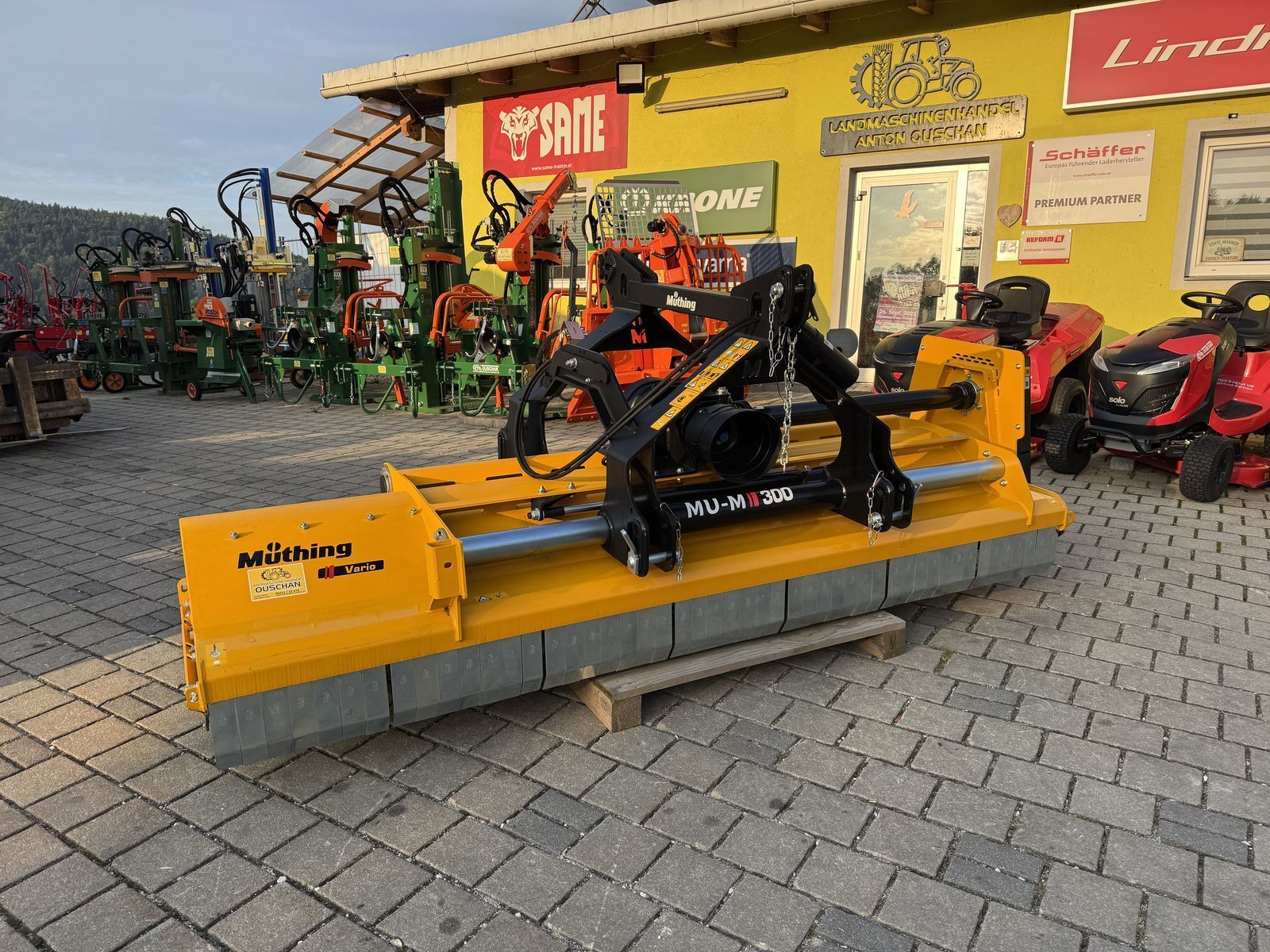 Müthing mum-300 front heckmulcher Topper 11.917 €