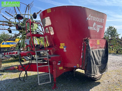 E-FARM: TRIOLIET Solomix 1 1200 ZK - Mixer feeder - id UQRJKSZ - €12,000 - Year of construction: 2017 - Germany