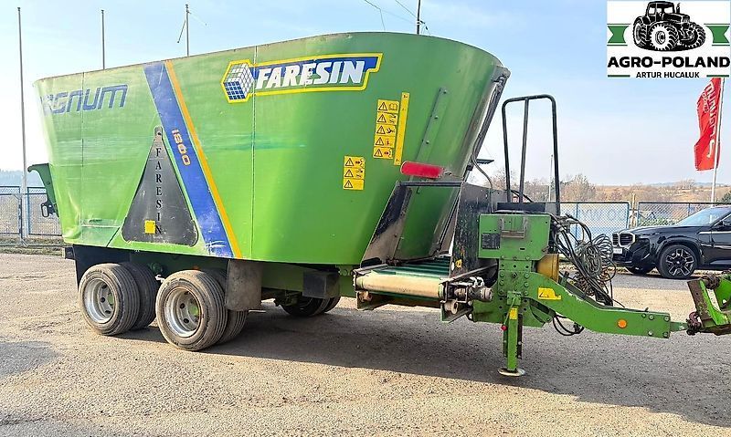 Faresin magnum double 1800 - 2018 rok - 18 m3 Futtermischwagen 15.500 €