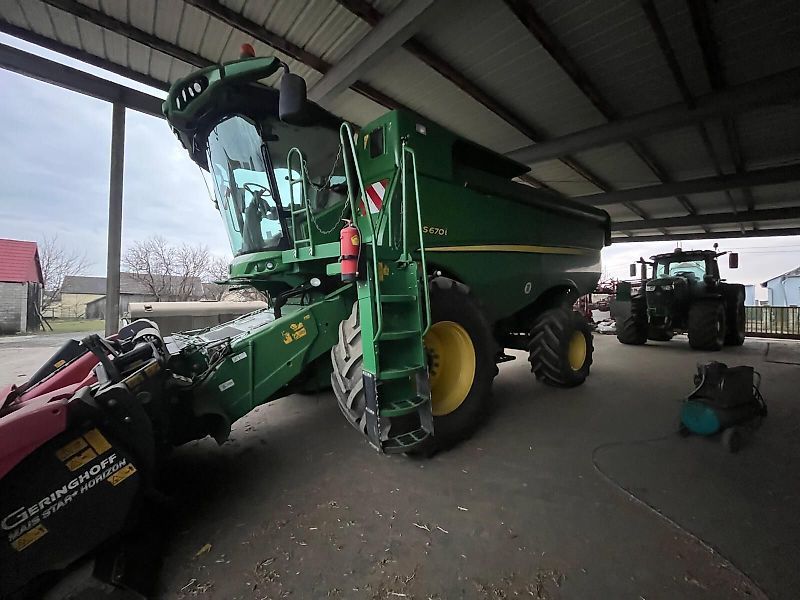 John Deere S 670 i Combine harvester €162,500