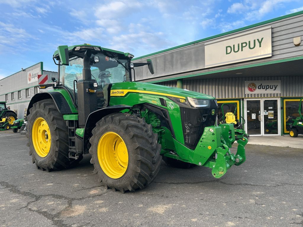E-FARM: John Deere 8R 370 - Tractor - id JUZ5FXE - Year of construction: 2024 - Engine hours: 300,Engine power (HP): 370,France
