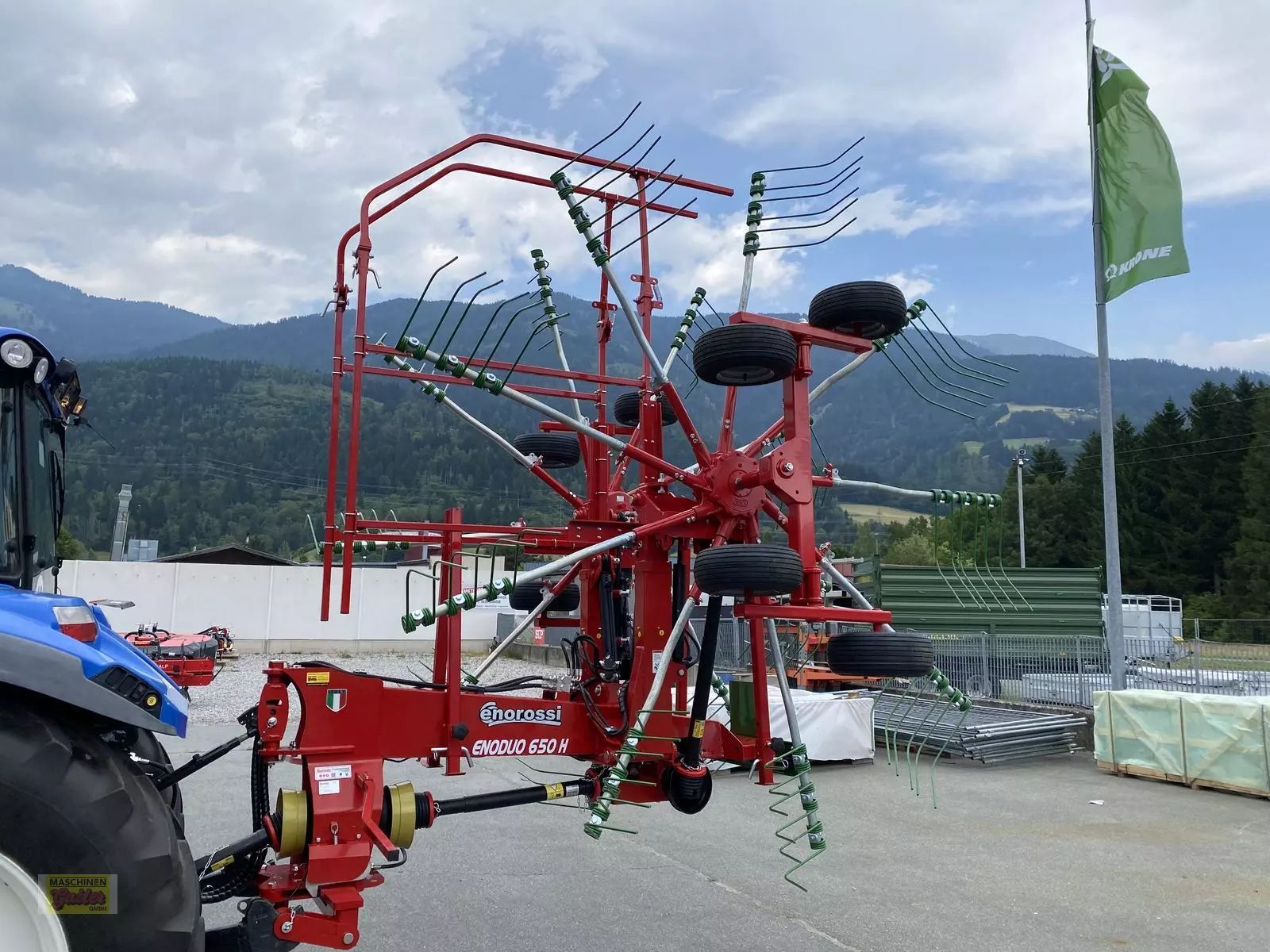 E-FARM: Enorossi enoduo 650h 3-punkt mittelschwader 650cm - Rake - id GLCVCFY - €11,658 - Year of construction: 2025 - Austria