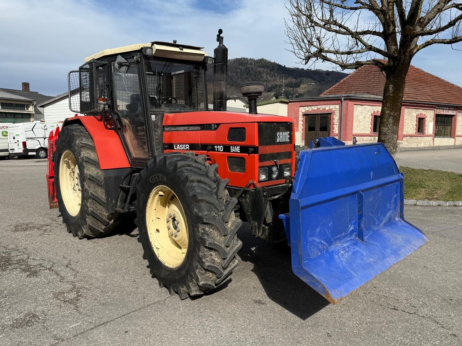 E-FARM: SAME laser 110 dt - Tractor - id I1WBHJK - 44.917 € - Año: 1998 - Horas: 6350,Potencia del motor: 110,Austria