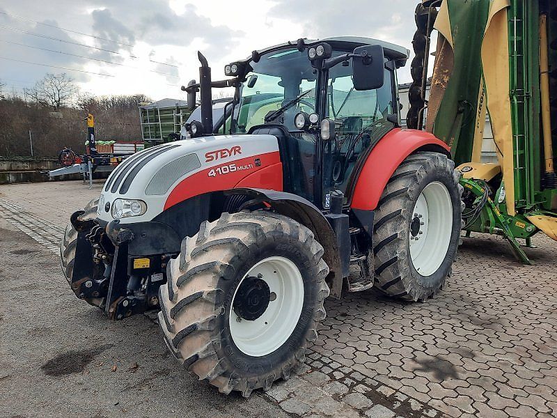 E-FARM: Steyr Multi 4105 - Τρακτέρ - id 7GRBU6F - 48.319 € - Χρονία: 2013 - Μετρητής ωρών: 4.510,Ισχύς κινητήρα: 107,Γερμανία