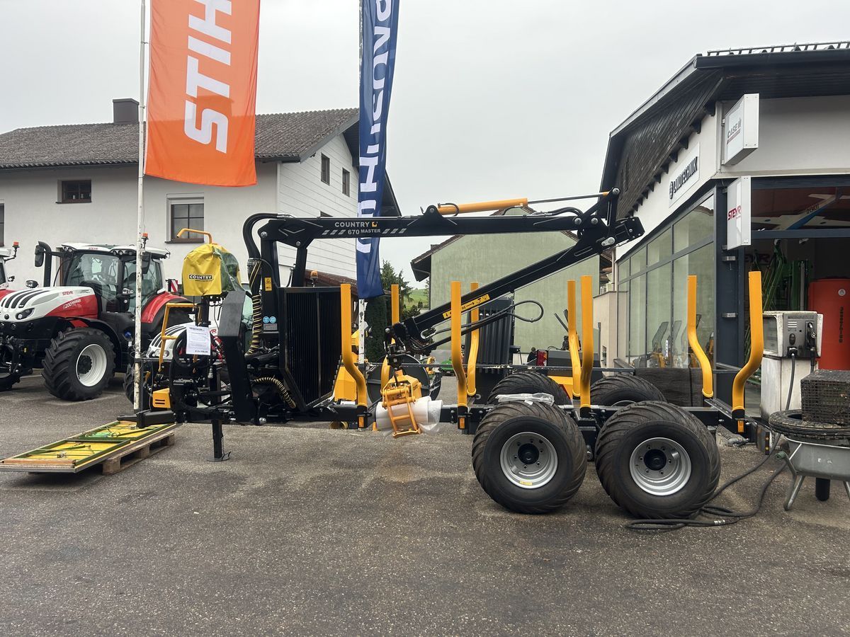 E-FARM: Country c670 t70s - Remorque forestière - id 2IM5DTP - 20 833 € - Année: 2024 - Autriche