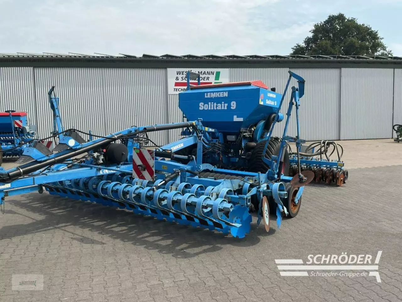 E-FARM: Lemken heliodor 8/500 ka + solitair 9 - Kombi-såmaskine - id 8EGKBUB - 34.900 € - Produktionsår: 2009 - Tyskland