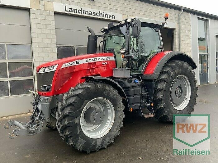 E-FARM: Massey Ferguson 8740S Dyna-VT Exclusive - Traktor - id DHMT5NX - Baujahr: 2019 - Abgelesene Motorstunden: 3.092,Motorleistung (PS): 394,Deutschland