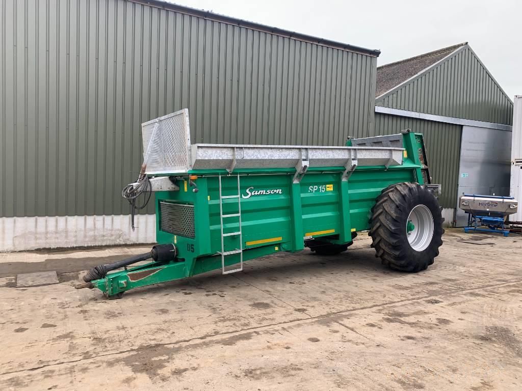 E-FARM: Samson sp 15 muck spreader - Self propelled liquid manure spreader - id TWJ9XPX - €19,588 - Year of construction: 2012 - United Kingdom