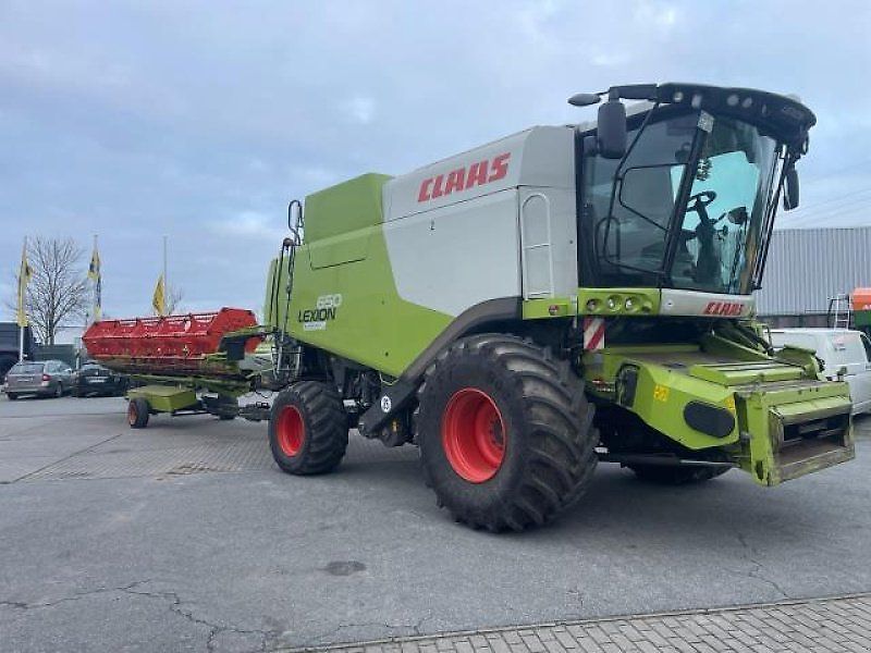 E-FARM: Claas Lexion 650 - Combine harvester - id LCBWJMG - €199,000 - Year of construction: 2018 - Engine hours: 1,409,Engine power (HP): 354,Germany