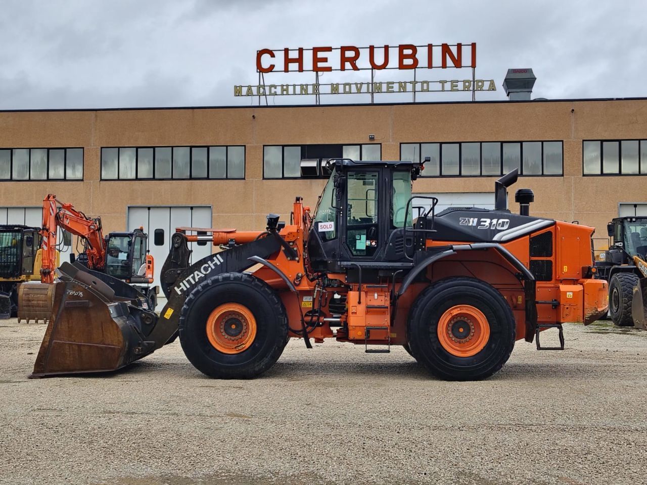 Hitachi zw 310-7 Cargador de ruedas 140.000 €