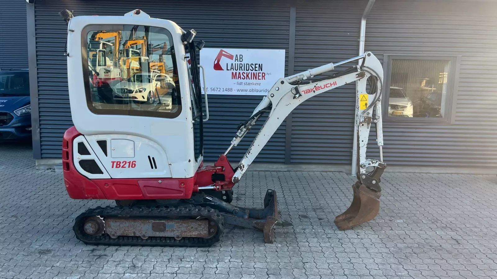 Takeuchi tb216 hydraulisk hurtig skifte Εκσκαφέας 16.396 €