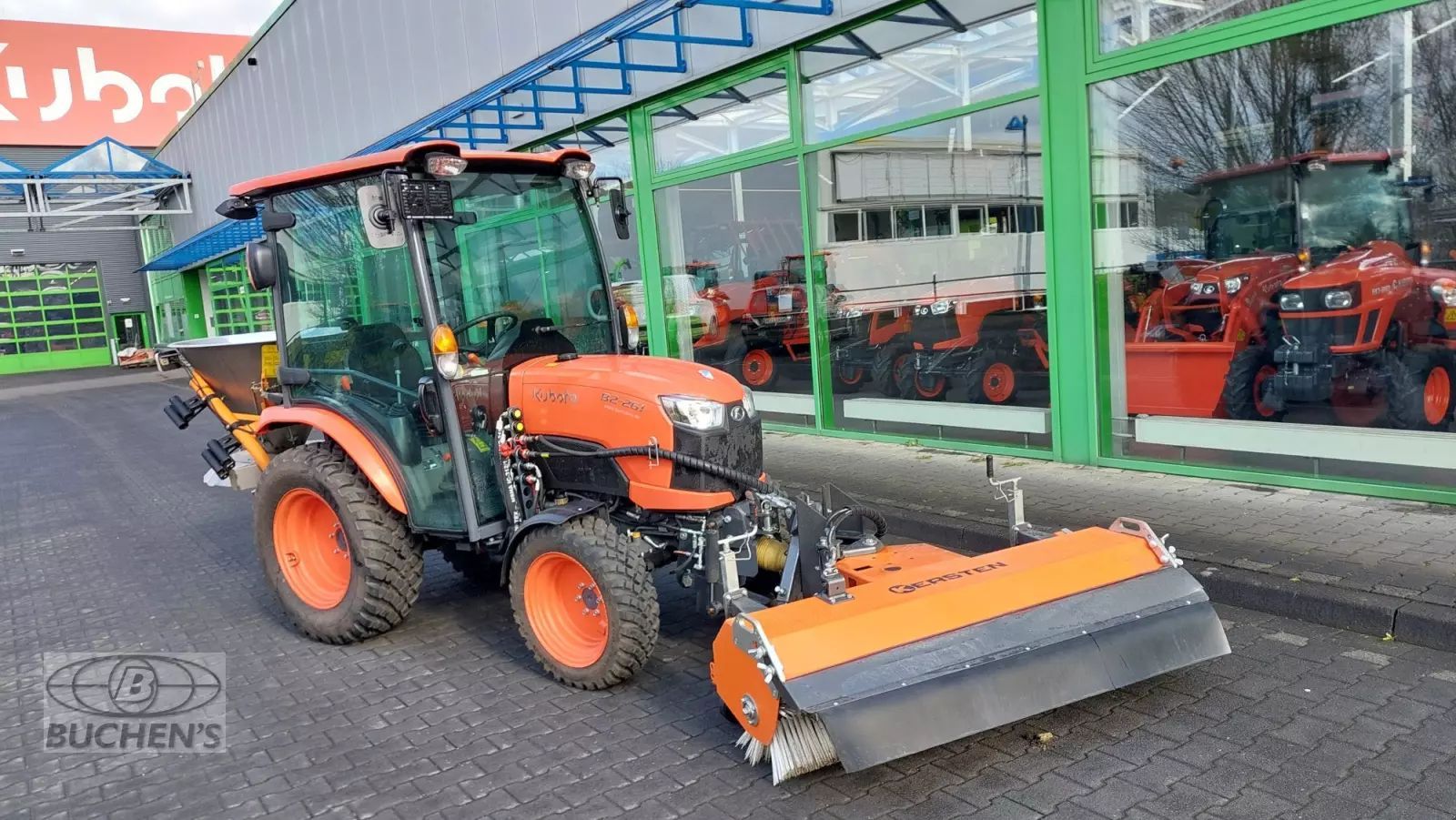 Kubota b2-261 h cab Traktor