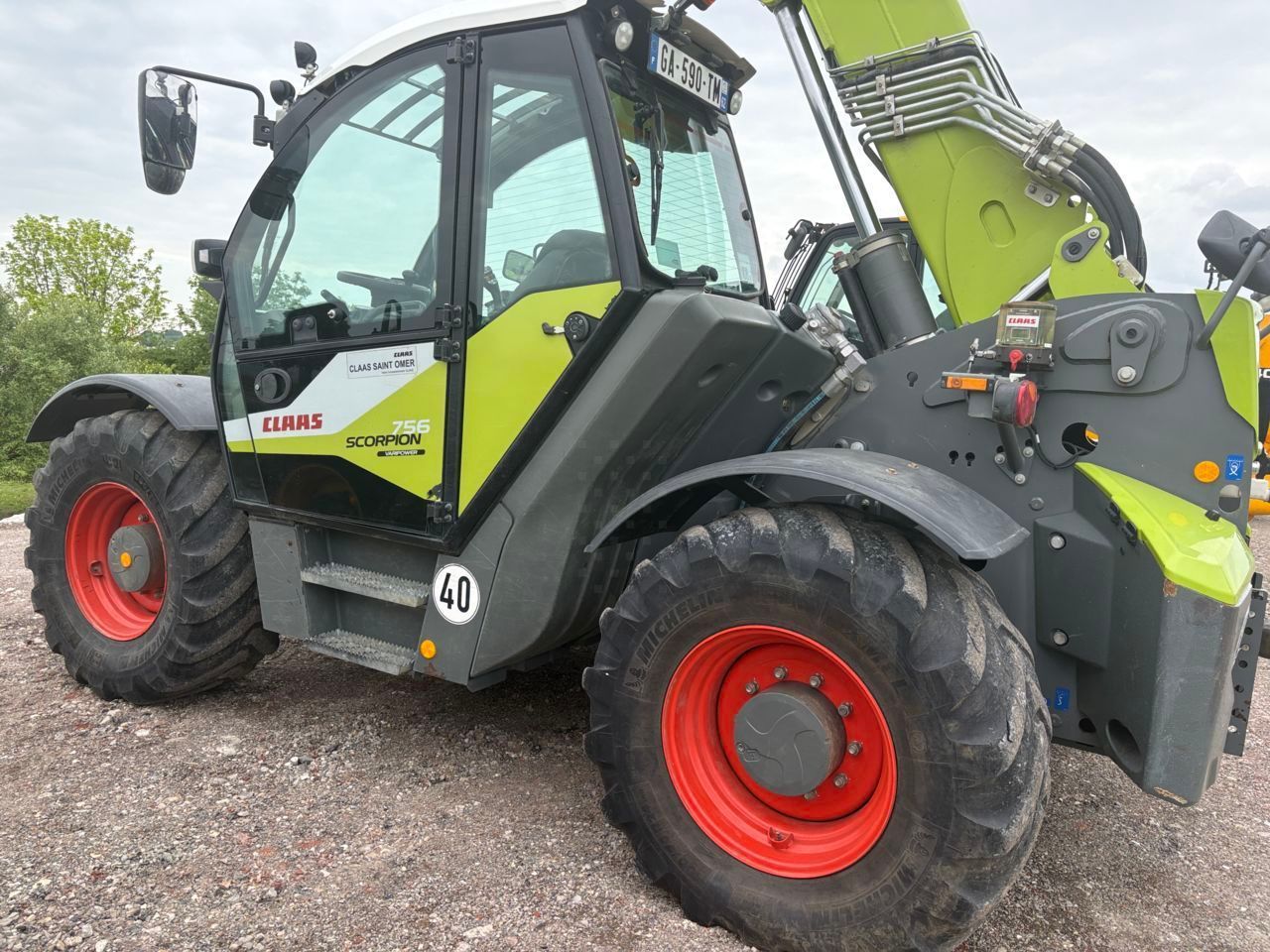 Claas Scorpion 756 Telehandler €74,000