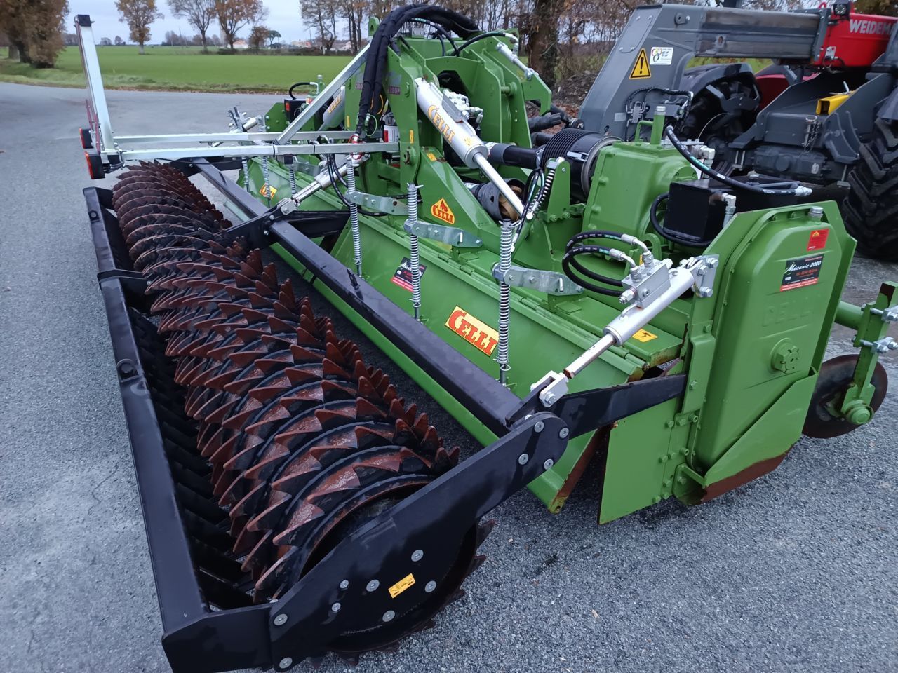 Celli tiger 280p Power harrow €34,000
