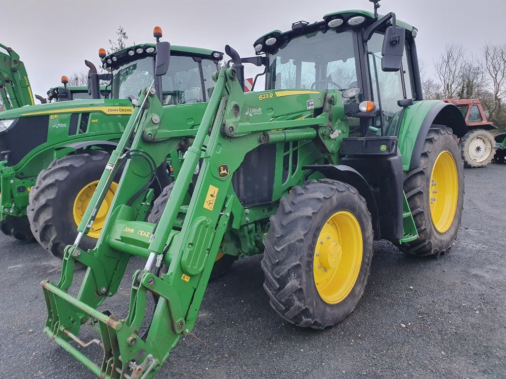 E-FARM: John Deere 6100 M - Tractor - id NFSYEKF - 85.000 EUR - Anul: 2021 - Citeste ore: 1.885,Muterea motorului: 100,Franța