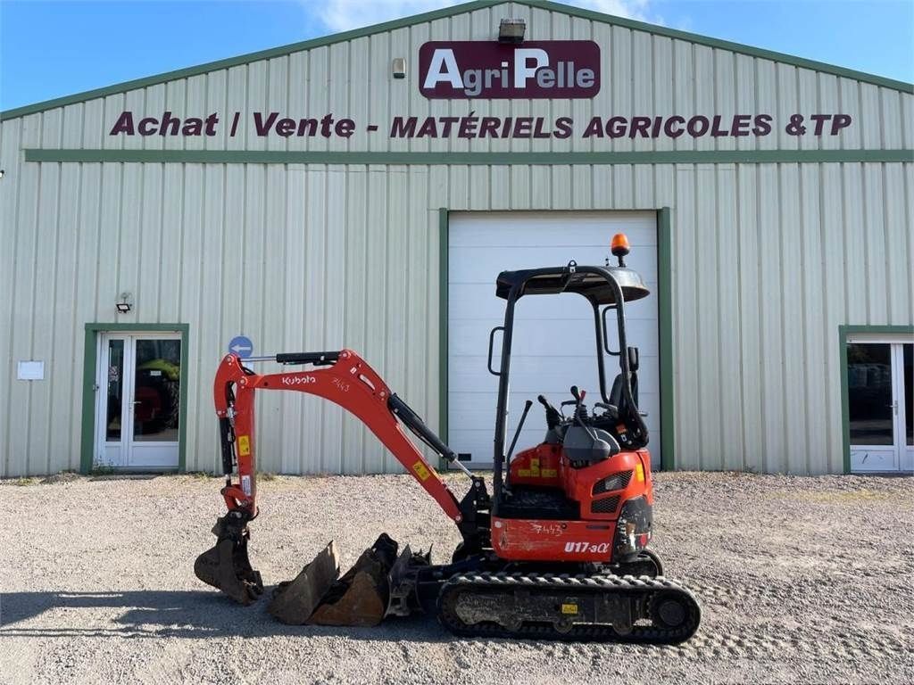 E-FARM: Kubota u17-3 - Mini kotrógép - id DBT15NQ - 18 500 EUR - Gyártási év: 2021 - Franciaország