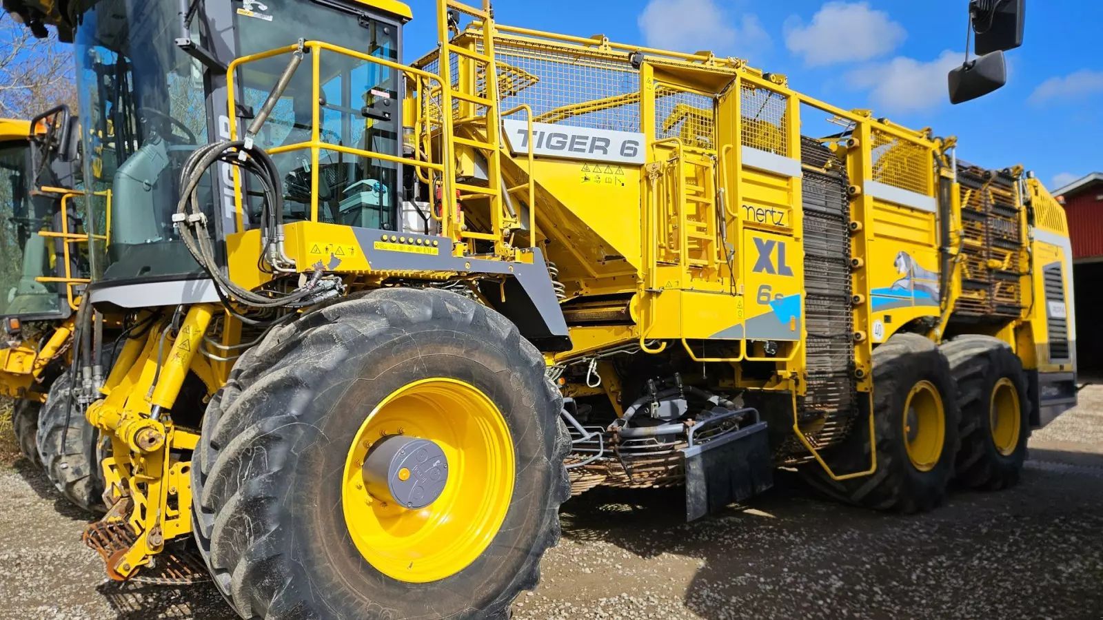 Ropa tiger 6s xl 6s xl 9 rækket Kombajn buraczany