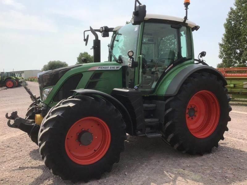 E-FARM: Fendt 516 Vario - Traktor - id SNCVQDQ - 98 300 € - Rok produkcji: 2017 - Motogodziny: 5357,Niemcy