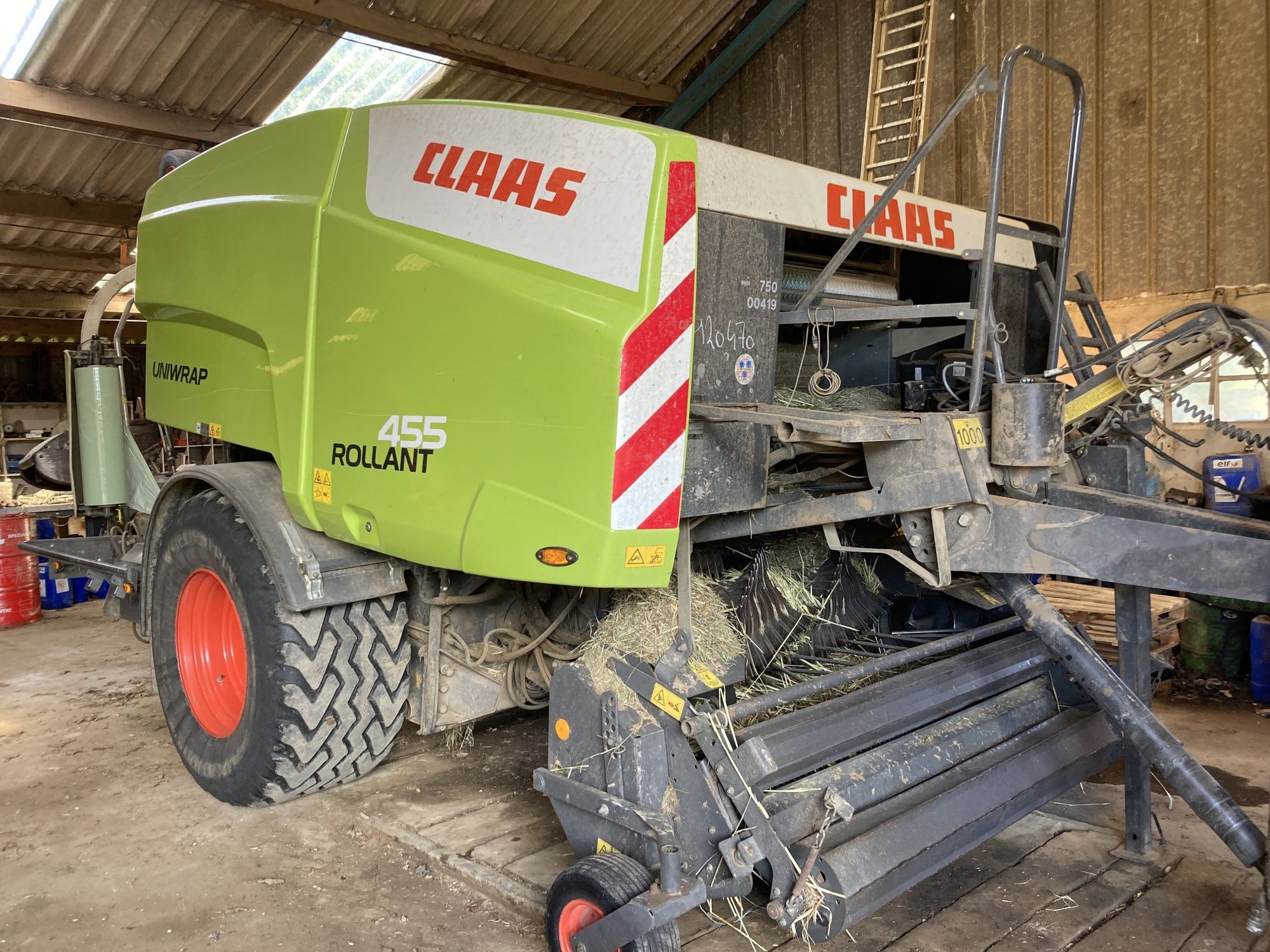 Claas Rollant 455 RC Uniwrap Baler €32,000