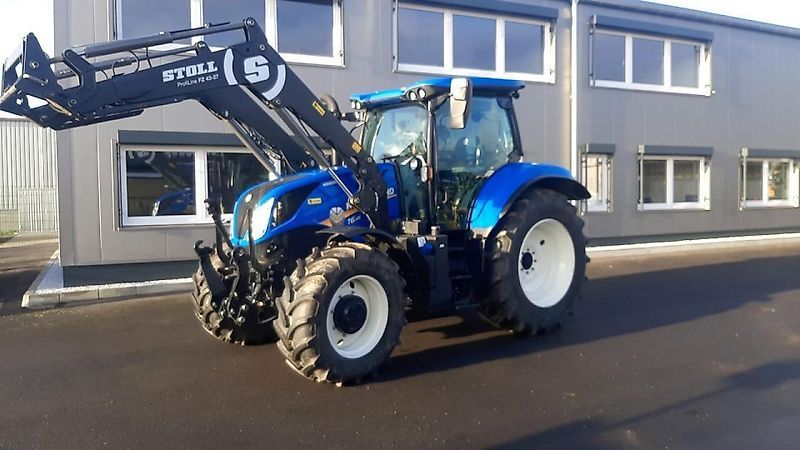 E-FARM: New Holland T6.145 - Tractor - id XUJ3GJA - Year of construction: 2023 - Engine hours: 250,Engine power (HP): 116,Germany