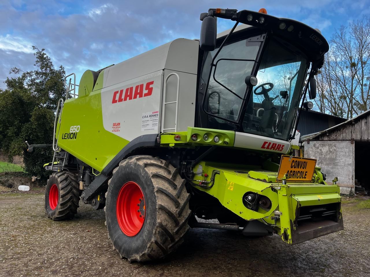 Claas Lexion 650 Kombajn zbożowy 124 000 €