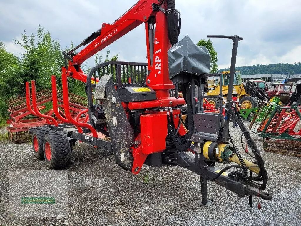 E-FARM: Krpan gp11d/gd 7,4k - Forstanhänger - id UBH1WLG - 33.186 € - Baujahr: 2023 - Österreich