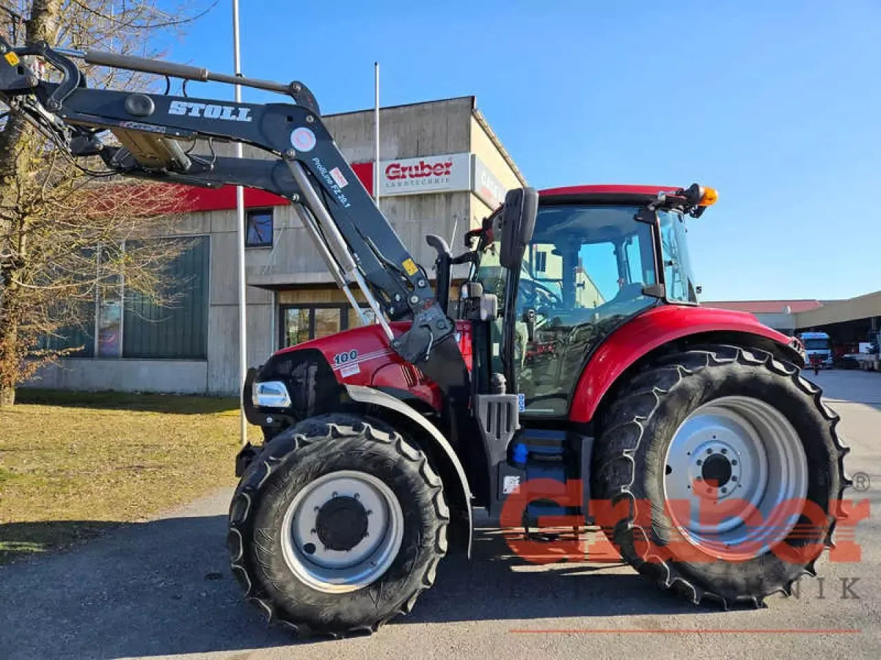 E-FARM: Case IH Luxxum 100 - Tracteur - id 8XBWA17 - 54 840 € - Année: 2017 - Lecture du nombre d'heure: 3 803,Puissance du moteur (chevaux): 99,Allemagne