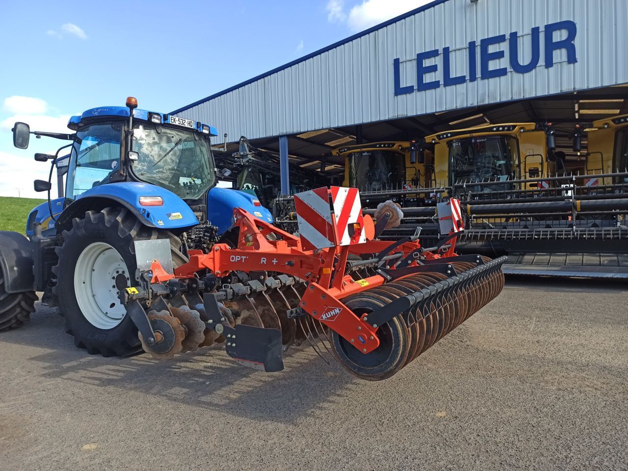 E-FARM: Kuhn optimer 350 - Cultivateur - id 1KS2IQB - 13 500 € - Année: 2012 - France
