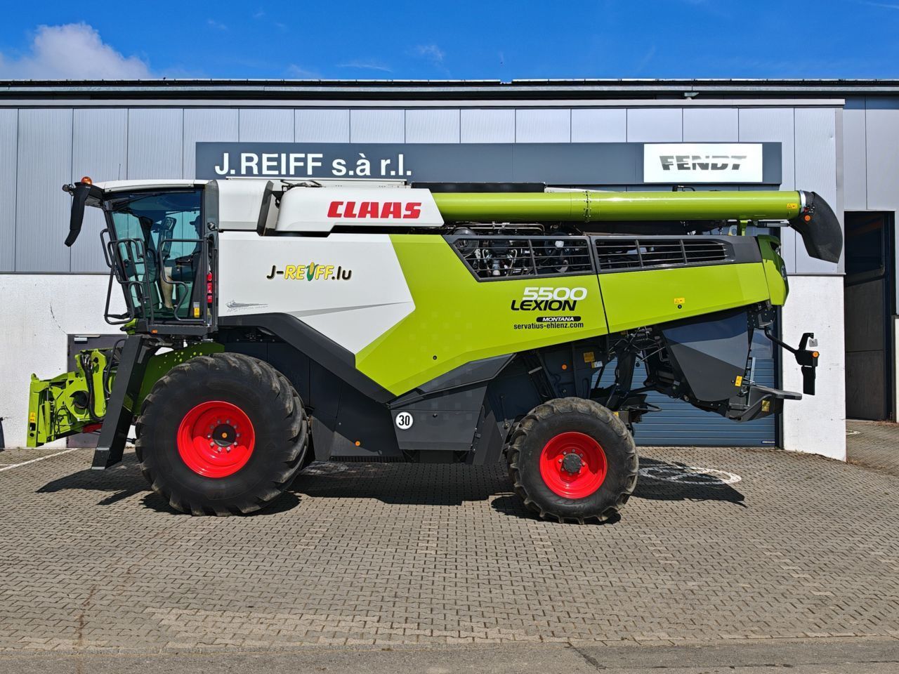 Claas Lexion 5500 Montana Kombajn zbożowy