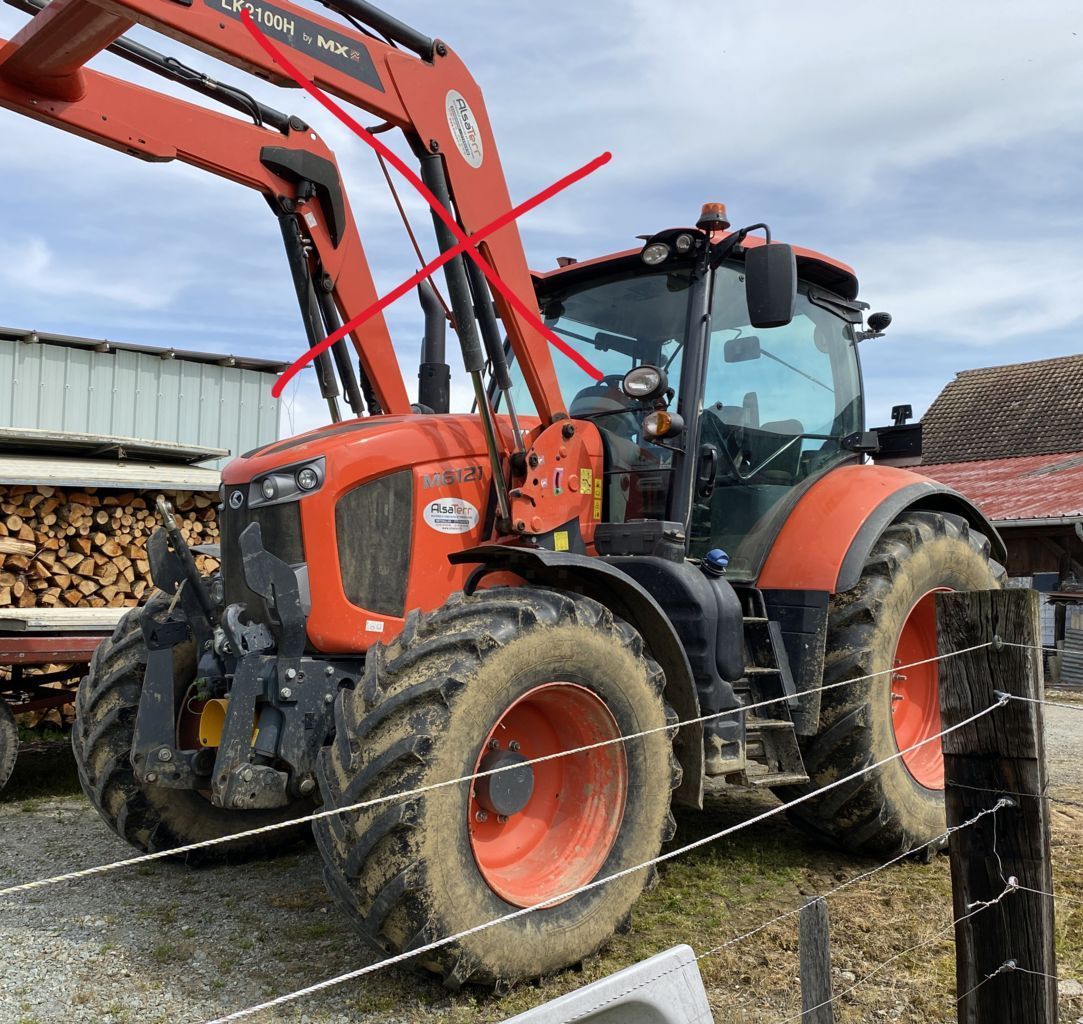 Kubota M6121 Tracteur 55 000 €