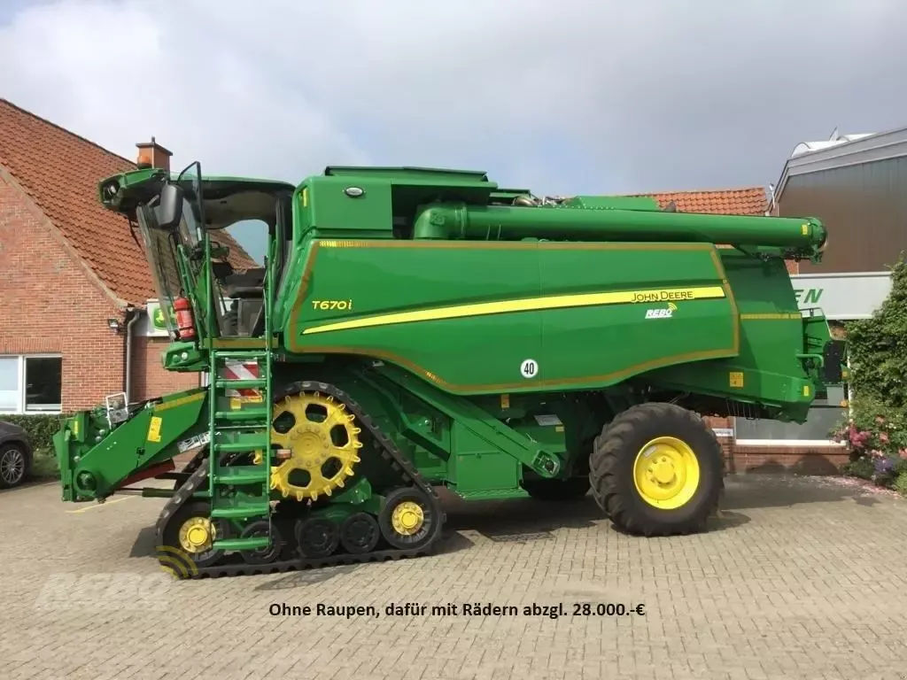 E-FARM: John Deere T670 - Κομπίνα - id GXUDAHP - 289.000 € - Χρονία: 2020 - Μετρητής ωρών: 523,Ισχύς κινητήρα: 455,Γερμανία
