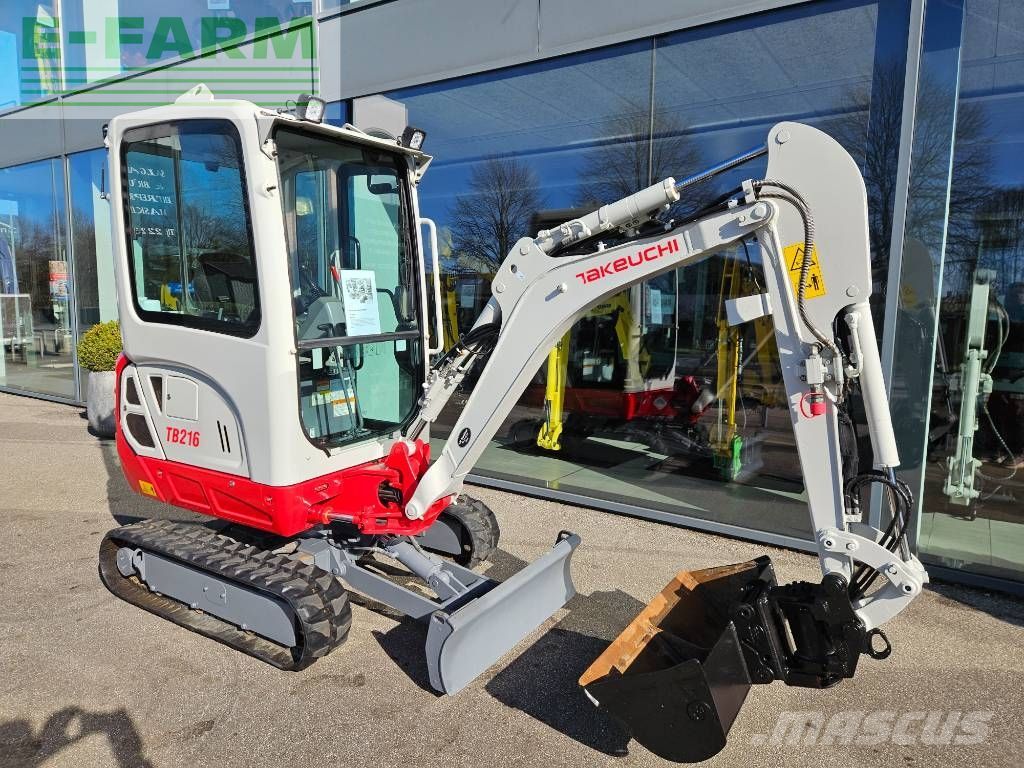 Takeuchi tb 216 Minigraver 23.413 €