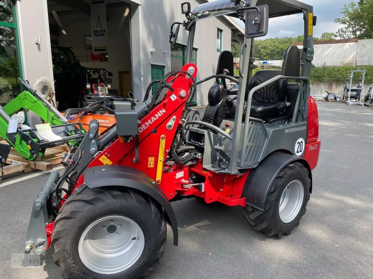 Weidemann 1160 Tele wheel loader €33,782
