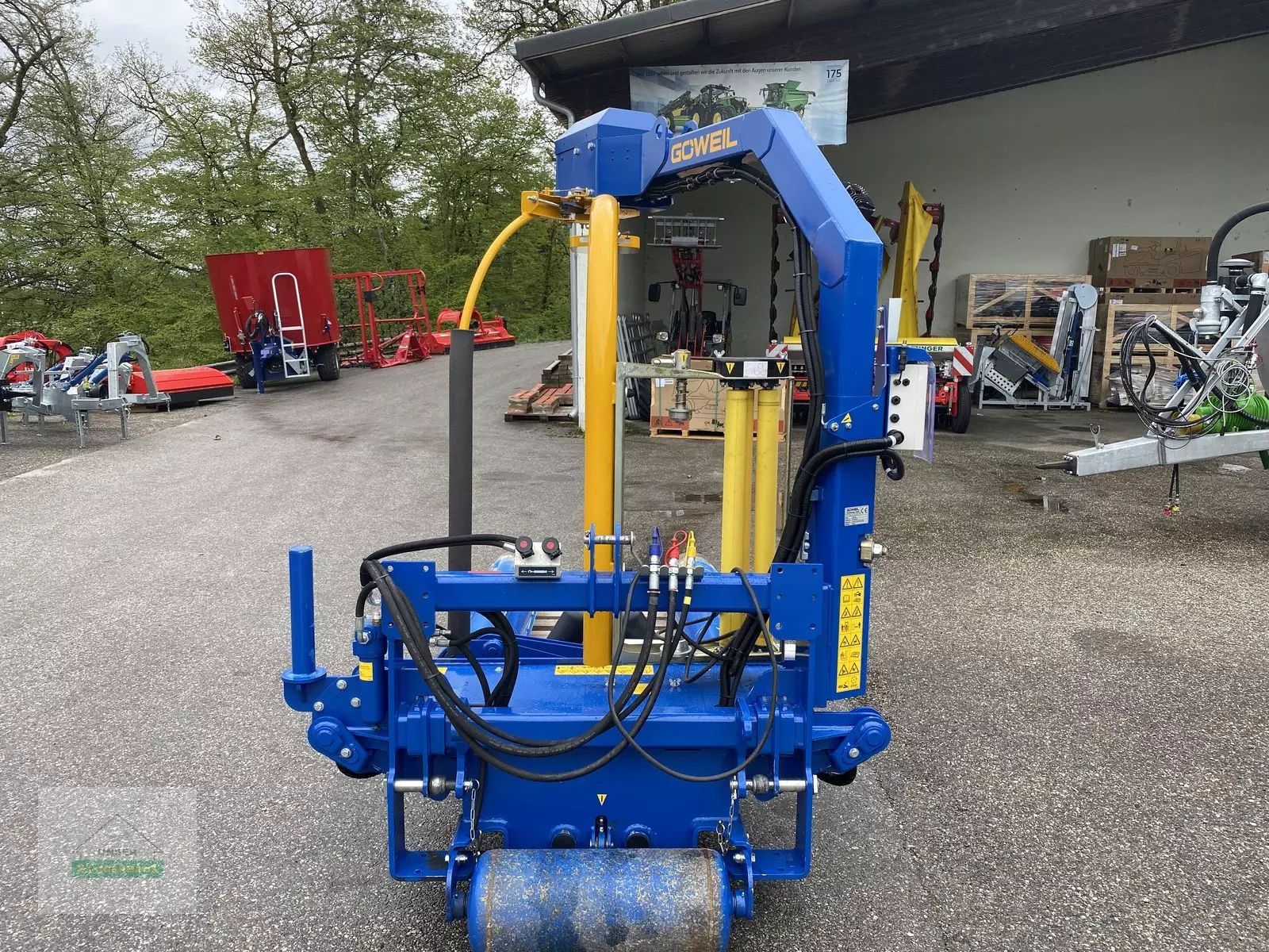 GÖWEIL rundballenwickelmaschine g1015 Envoltura de balas