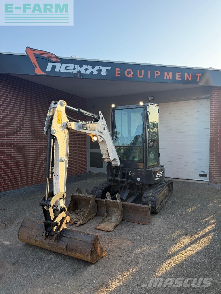 Bobcat e 26 Mini bager 21.950 €