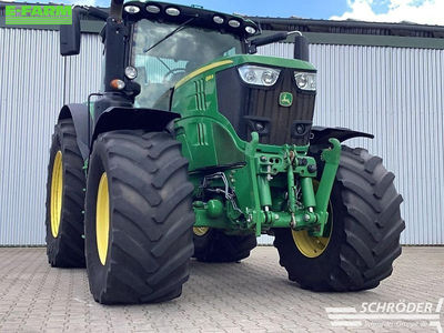 E-FARM: John Deere 6195 R - Tractor - id M61HY7S - €54,885 - Year of construction: 2016 - Engine hours: 8,847,Engine power (HP): 235,Germany