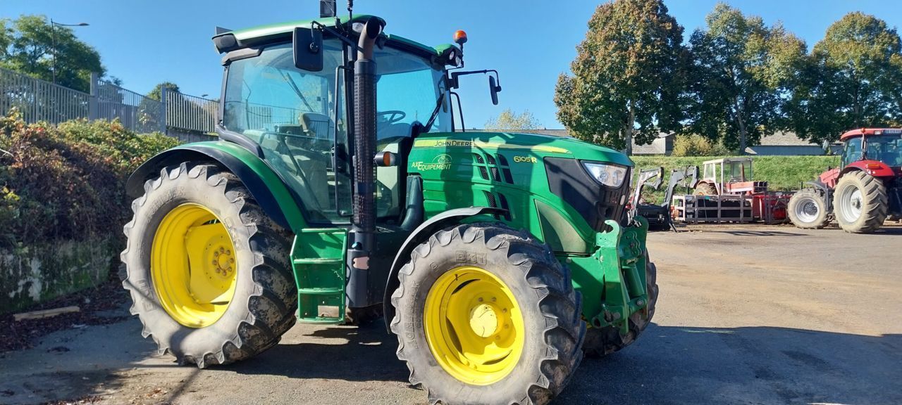 E-FARM: John Deere 6105 R - Traktor - id FCBXICG - Baujahr: 2013 - Abgelesene Motorstunden: 5.362,Motorleistung (PS): 105,Frankreich