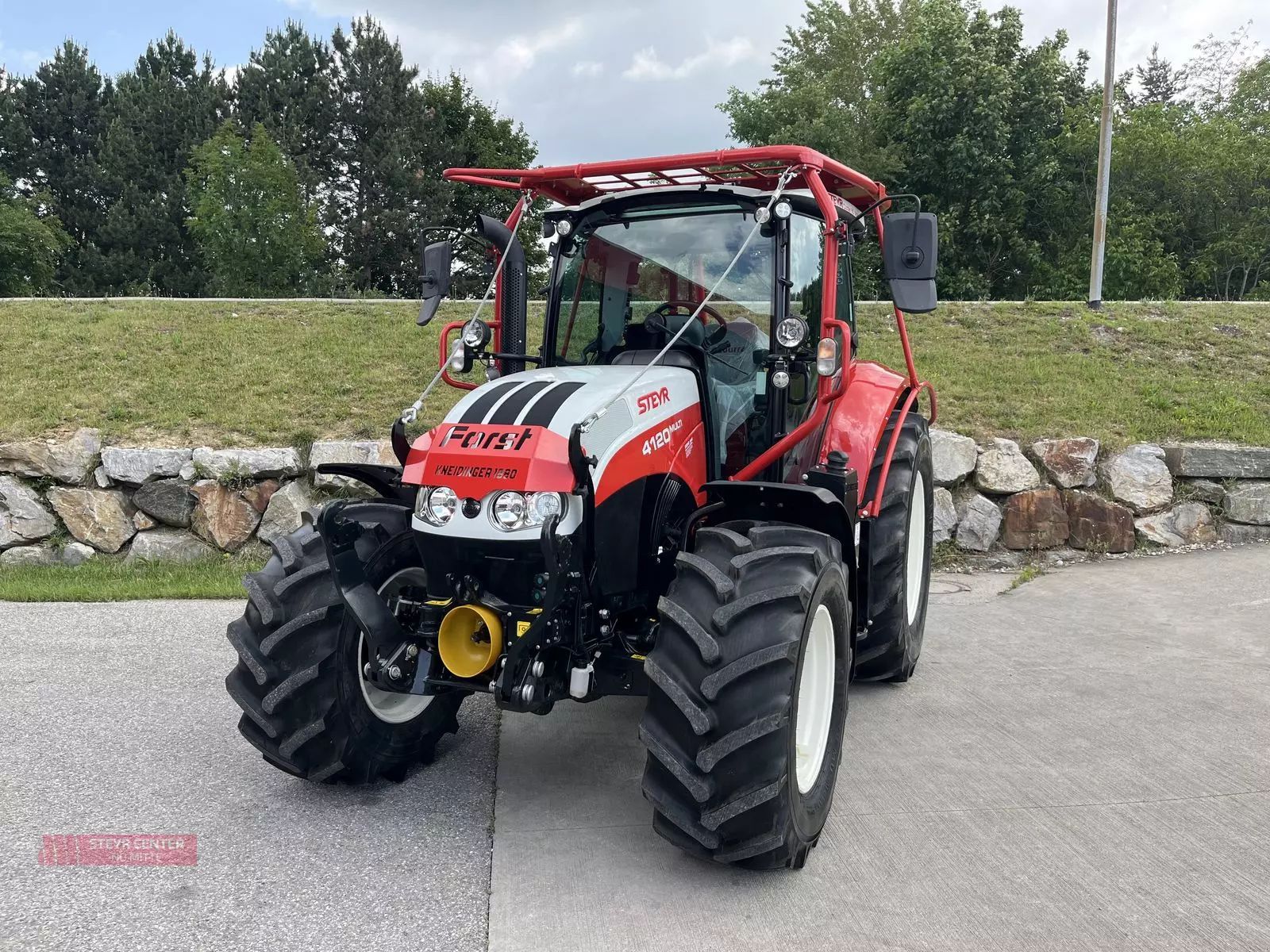 E-FARM: Steyr Multi 4120 - Tractor - id 6YZCDSW - €74,167 - Year of construction: 2023 - Engine hours: 460,Engine power (HP): 117,Austria